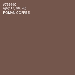 #75564C - Roman Coffee Color Image